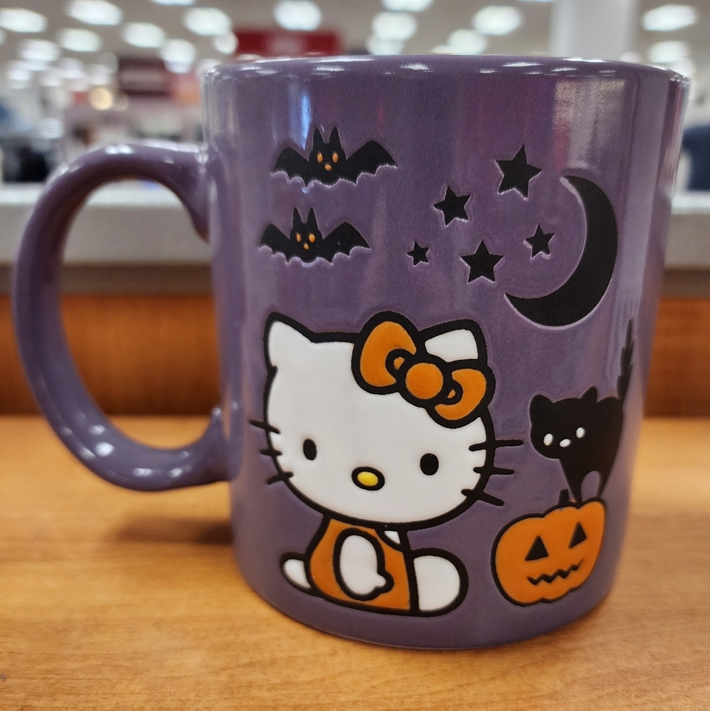 Hello Kitty Purple Halloween Mug